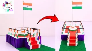 Thumbnail: DIY Mini Flag Hoisting Stage for Republic Day | Easy Craft Idea for School Projects !
