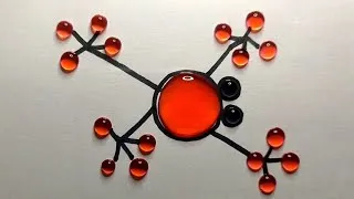 Thumbnail: Flowers | Word Art | Crazy Frog | Lady Bug Satisfying Water Drop Art Patterns #art #asmr #drawing