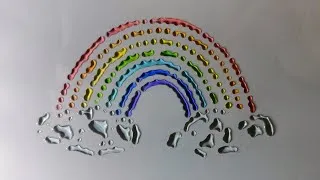 Thumbnail: Satisfying Water Drop Art Patterns | Rainbow | Mandala | Wine glasses #art #asmr #drawing