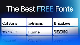 Thumbnail: Where to Get the Best Free Fonts for Graphic Design in 2025