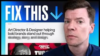 Thumbnail: Fix These Common Graphic Design Portfolio Mistakes to Find a Design Job