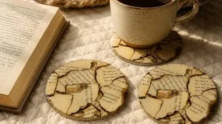 Thumbnail: Easy Coaster Making For Beginners Resin Coaster | Step by Step Tutorial #resinart #coaster #diy 