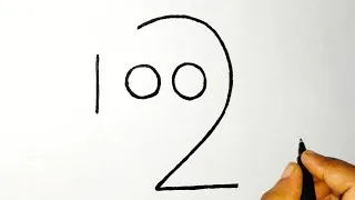 Thumbnail: Gandhiji Drawing Easy From Numbers |Most Easy Gandhiji Drawing Very Easy |