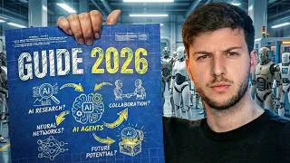 Thumbnail: Learn AI Agents in 12 Minutes (Beginner’s Guide)