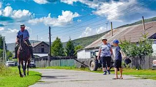 Thumbnail: 🇰🇿 Happy Summer in Disappearing Altai Village 🏔