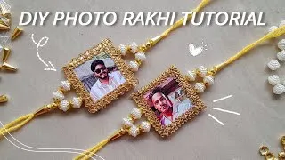 Thumbnail: How to make photo Rakhi❤️✨️| Customized Rakhi ideas for Raksha Bandhan😍(Full tutorial)