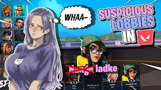Thumbnail: Very Suspicious Lobbies In Valorant 💀 (Valorant Highlights)