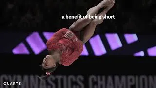 Thumbnail: Simone Biles gravity defying physics
