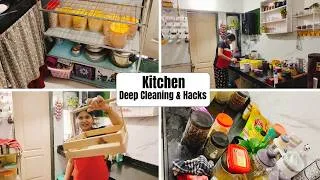 Thumbnail: Kitchen Deep Cleaning Tips & Hacks | How to Keep Kitchen Clean and Organized?