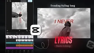 Thumbnail: Instagram Trending FALLING song reels edit || Lyrics edit || Artistrajk 