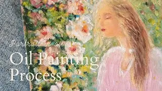 Thumbnail: Oil Portait Painting On Canvas by Wided