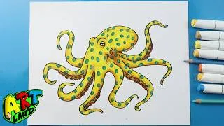 Thumbnail: How to Draw a Blue Ring Octopus