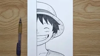 Thumbnail: How to Draw Monkey D. Luffy | One Piece Drawing