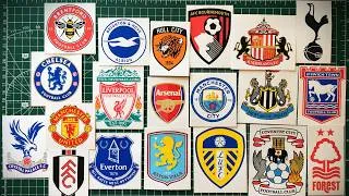 Thumbnail: Drawing All 20 Premier League Club Logos 2026/27 ⚽