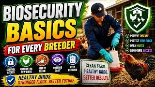 Thumbnail: Biosecurity Basics Every Poultry Breeder Should Know | Protect Your Flock from Disease