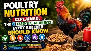 Thumbnail: Poultry Nutrition Explained: The 6 Essential Nutrients Every Breeder Should Know