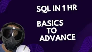 Thumbnail: Learn SQL in 1 Hour! | Complete SQL Basics for Beginners