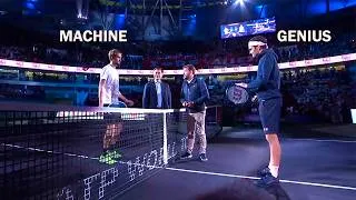 Thumbnail: Genius Federer vs Machine Medvedev: When Tennis turns into WAR!