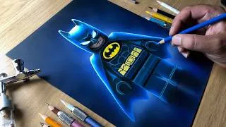 Thumbnail: Drawing LEGO Batman | Coloured Pencil Art Process | Artology