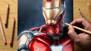 Thumbnail: Drawing Iron Man - Time-Lapse + Real-Time | Artology
