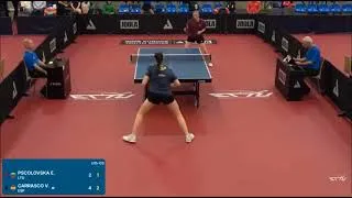Thumbnail: PSCOLOVSKA Emilia vs CARRASCO VIEITO Teresa | U15 girls singles semifinal | JOOLA EYS 2026 RIGA OPEN