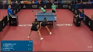Thumbnail: KADAR/LU vs FERNANDEZ/GOMEZ | U13 girls doubles semifinal | JOOLA EUROPE YOUTH SERIES 2026 RIGA OPEN