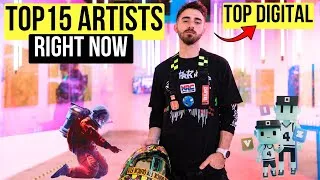 Thumbnail: THE MOST POPULAR DIGITAL ARTISTS IN 2026