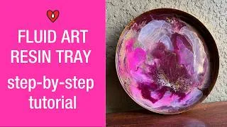 Thumbnail: How to Make a Fluid Art Resin Tray (Epoxy Resin Tutorial)