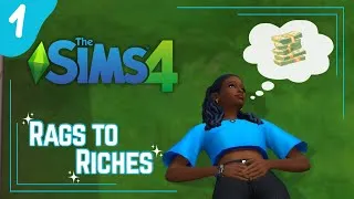 Thumbnail: Homeless in Brindleton Bay || Rags to Riches #1 || Artsi Plays The Sims 4