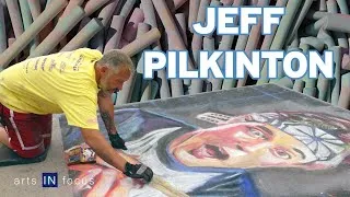 Thumbnail: Creating Street Chalk Art w/ Artist Jeff Pilkinton | arts IN focus