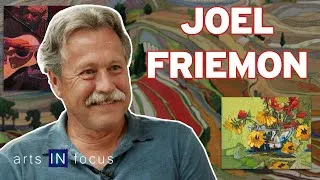 Thumbnail: Painting with Fabric: Conversation w/ Artist Joel Friemon | arts IN focus