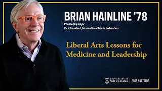 Thumbnail: Brian Hainline '78 on Liberal Arts Lessons for Medicine and Leadership