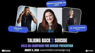 Thumbnail: Talking Back 2 Suicide: Digital Age Challenges & Youth Mental Health ~ Episode 91 (8/4/26)