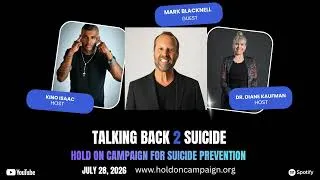 Thumbnail: Talking Back 2 Suicide: From PTSD, Depression, Anxiety & Substance Abuse to Meditation & Healing