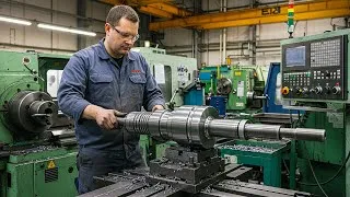 Thumbnail: How Strong Metal Shafts Are Made – Industrial Process Explained