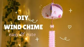 Thumbnail: DIY Paper Wind Chime 🎐| Easy & Aesthetic Room Decor