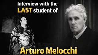 Thumbnail: Interview with Robleto Merolla: the LAST student of Arturo Melocchi