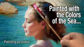 Thumbnail: How I Painted the Dress and the Sea in the Same Palette - While Keeping the Depth