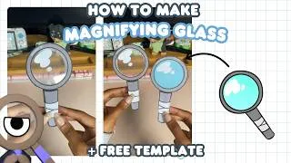 Thumbnail: How To Make Rodger’s Magnifying Glass! 🔍✨|+Free Templates| Dandy’s World Crafts