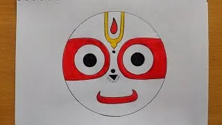 Thumbnail: Jagannath drawing easy| Pencil drawing| Rathyatra drawing easy 