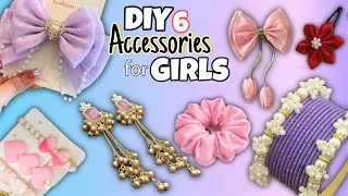 Thumbnail: 6 DIY ACCESSORIES FOR *GIRLS* AT HOME !😱🔥💖 || Under 100₹🤩|| DIY VIRAL ACCESSORIES 