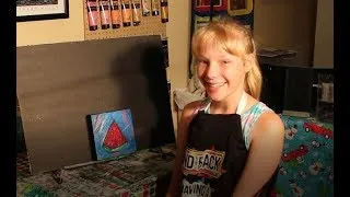 Thumbnail: Art Painting Tutorial | Dirty Brush Technique | Subscribe to Artwork by Haley