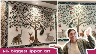 Thumbnail: Let's Talk About this Commission Wall Art | Tutorial for beginners | Tree of life #lippanart