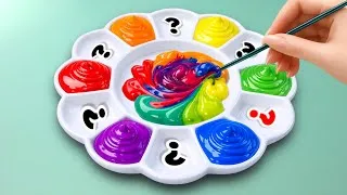 Thumbnail: How to 13 Making Candy Colors from 6 Rainbow Colors | Satisfying Color Mixing