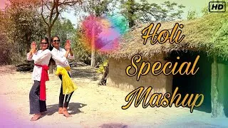 Thumbnail: Holi Special Mashup ❤️| Jogi Ji Waah+ Balam Pichkari+ Badri Ki Dhulhania | #bollywood #dance by Aru