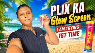 Thumbnail: 🔥 PLIX Glow Screen 😱 | 1st Time Try Kiya! ✨ #PLIX #GlowScreen #ArwalAmanVlogs #Skincare #MiniVlog