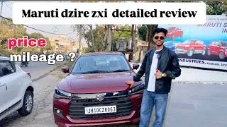 Thumbnail: New Maruti swift Dzire Zxi facelift detailed review | New Swift Dzire price,mileage | Dzire 2024