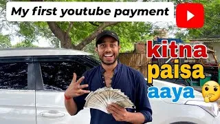 Thumbnail: My First Youtube payment 2024 | My First Youtube Income | youtube se kitna paisa aaya ?