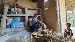 Thumbnail: 🥇🔥 How Cave Nomads Transform a Cave into a Cozy Home Using Natural Materials 🏡⛰️