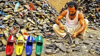 Thumbnail: TOP 4 AMAZING FACTORY PROCESSES! Old Shoes Recycled Into New Shoes & Waste Turned Into Products